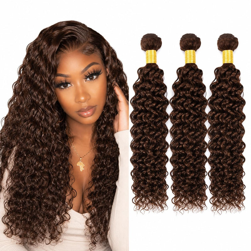 Hands holding a wide human hair bundle showing weft construction from LSY Beauty