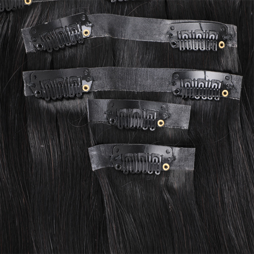 Wholesale 200g Clip-In Hair Extensions for Salons & Retailers