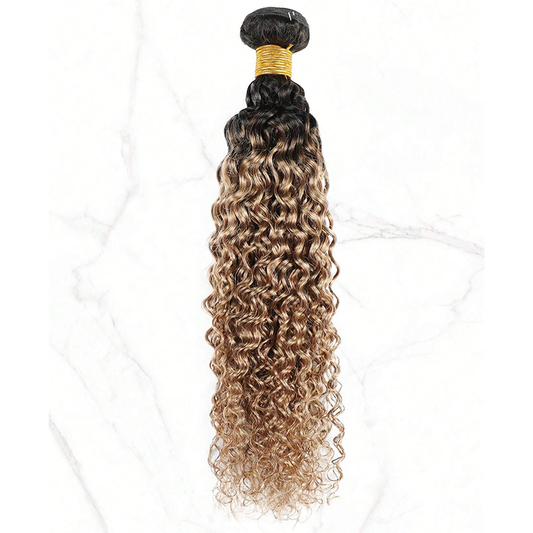 Ombre Blonde Virgin Human Hair Bundles – Smooth, Silky & Full