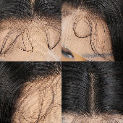 200% Density Straight Full Lace Human Hair Wig (16–26 Inches)