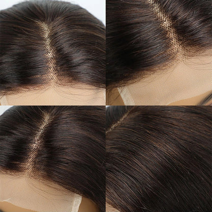 Body Wave Remy Human Hair Closure Wig – 4x4 Transparent Swiss Lace, Pre-Plucked, Bleached Knots