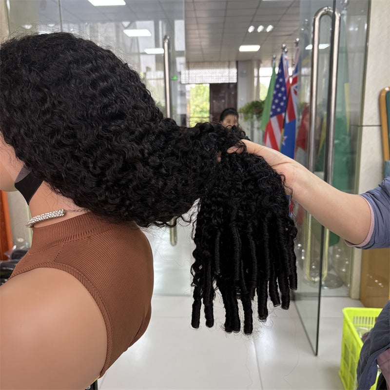Wholesale 30in Raw Burmese Curly Wigs – 12A Virgin Hair, Glueless, Thick & True to Length