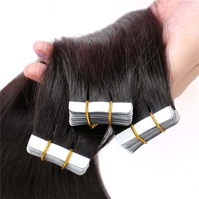 100% Russian Remy Tape in Hair Extensions