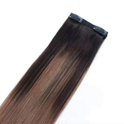 Russian Cuticle Aligned Double Drawn Clip in Hair Extension European Natural Human Hair Extension