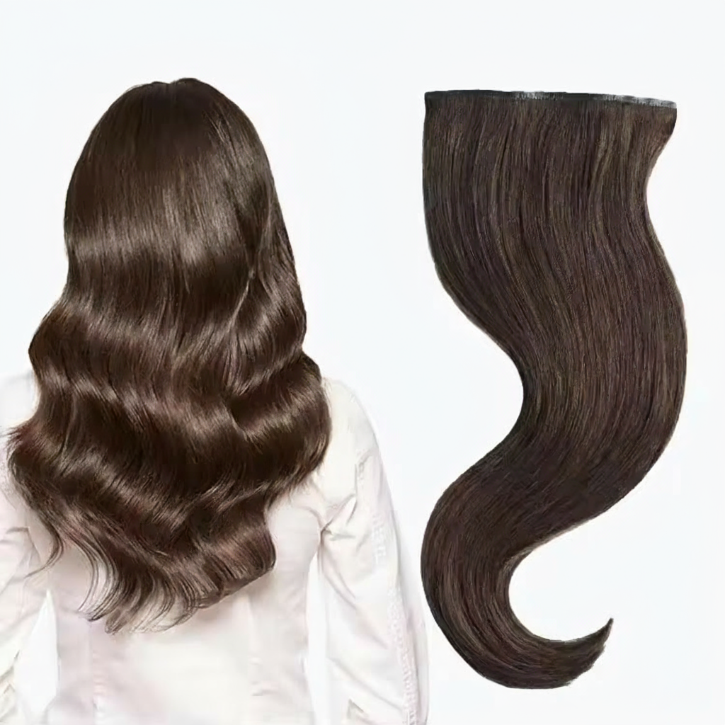 Unprocessed 100% Human Hair Clip In Hair Extension