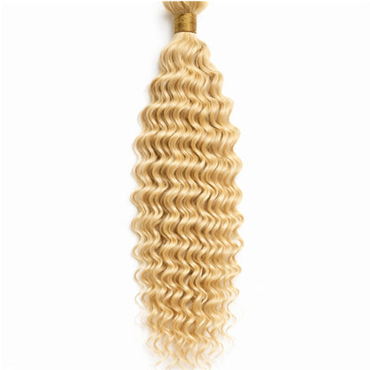 Wholesale 613 Deep Wave Human Hair Bundles ¨C Virgin Blonde Hair for Vendors