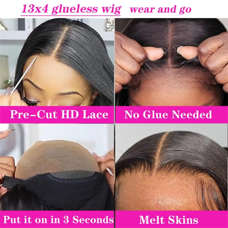 7x5 Layer Cut Wig OEM 100% Human Hair Lace Front Wigs For Women