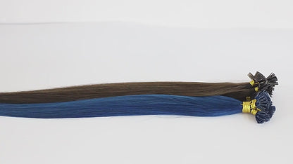 Natural Human Hair Extension Wholesale Thick End Keratin Flat U Nano Remy Hair