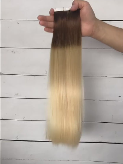 100% Russian Remy Tape in Hair Extensions