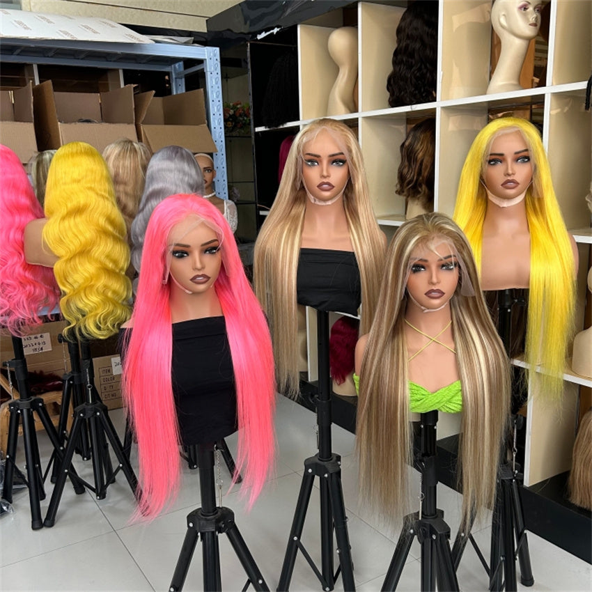 Wholesale Colored Lace Front Human Hair Wigs – Bold & Fashion-Forward Styles